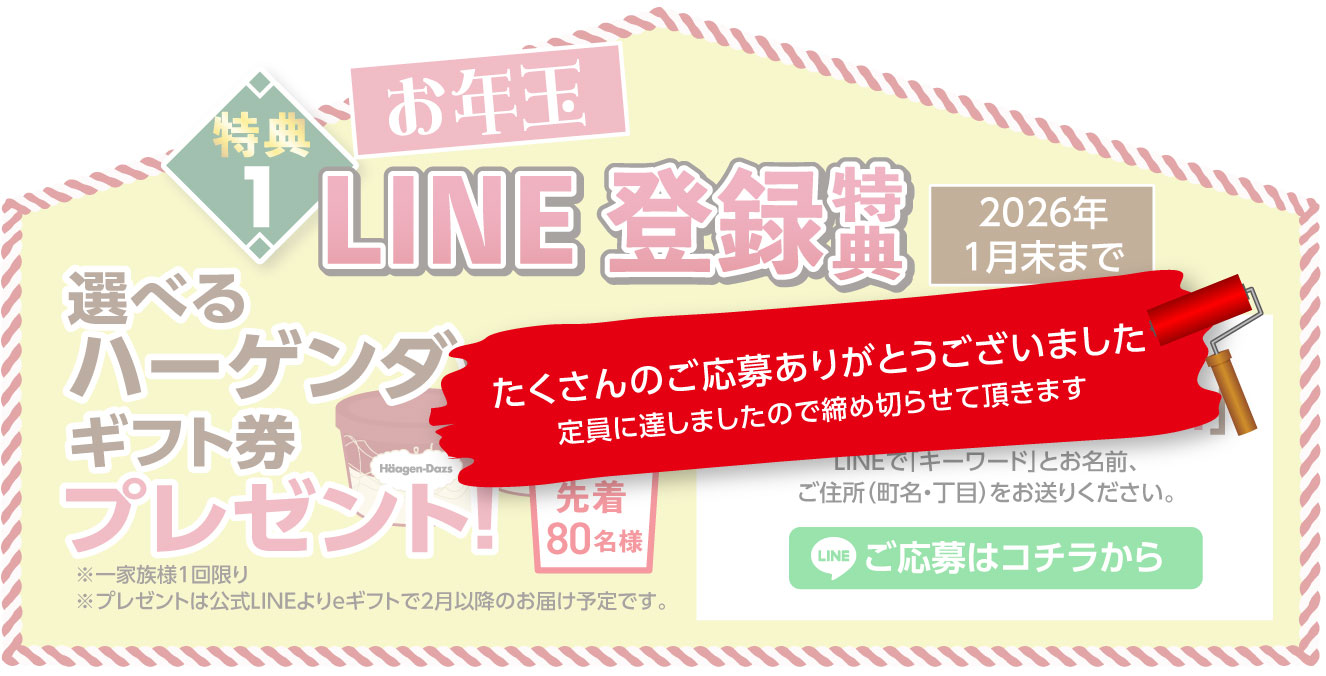 選べるハーゲンダッツギフト券プレゼント